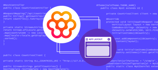 Using our AppLayout Addon in a Hilla Application