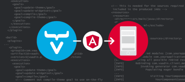 How to use Angular Components with Vaadin